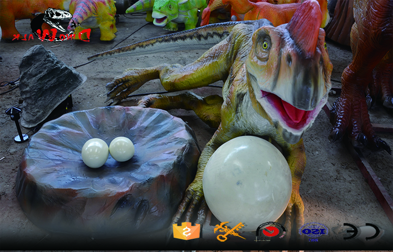 Animatronic Dinosaur simulation Oviraptor model Animatronic Dinosaur simulation Oviraptor model