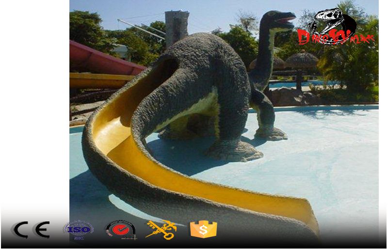 Dinosaur Slide,Dinosaur Slide at Amusement Park