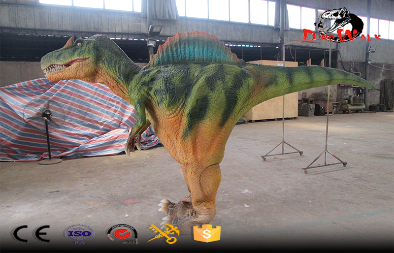 animatronic hidden legs Spinosaurus dinosaur costume