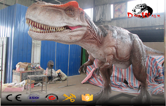How Does The Simulated Dinosaur Park Face Competition?